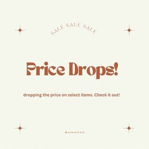 Sale for today only on select items in our closet! Come check it out. 10%+ off.